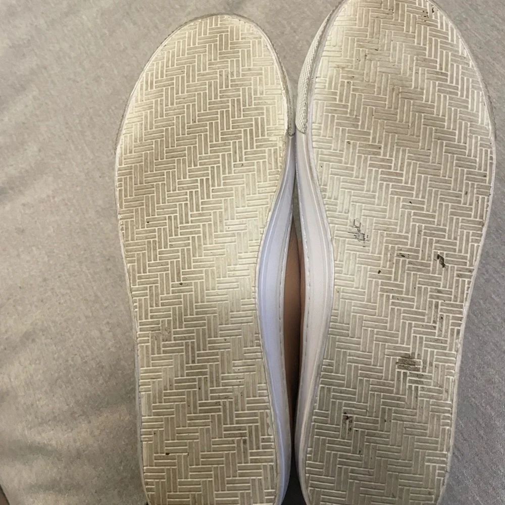 Loeffler Randall Nude Leather Sneakers 10.5 - Picture 2 of 3